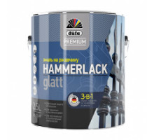 HAMMERLACK на ржавчину гладкая RAL-9005 чёрный 2л "DufaPremium" Эмаль (под заказ)