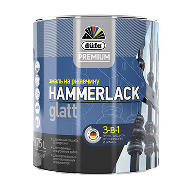 HAMMERLACK на ржавчину гладкая RAL-3005 винно-красный 0,5л "DufaPremium" Эмаль (под заказ) HAMMERLACK на ржавчину гладкая RAL-3005 винно-красный 0,5л "DufaPremium" Эмаль (под заказ)